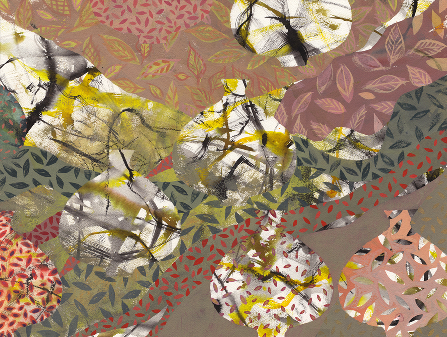 8 בקבוקים פרסיים, ציור של חנן מזל ירושלים