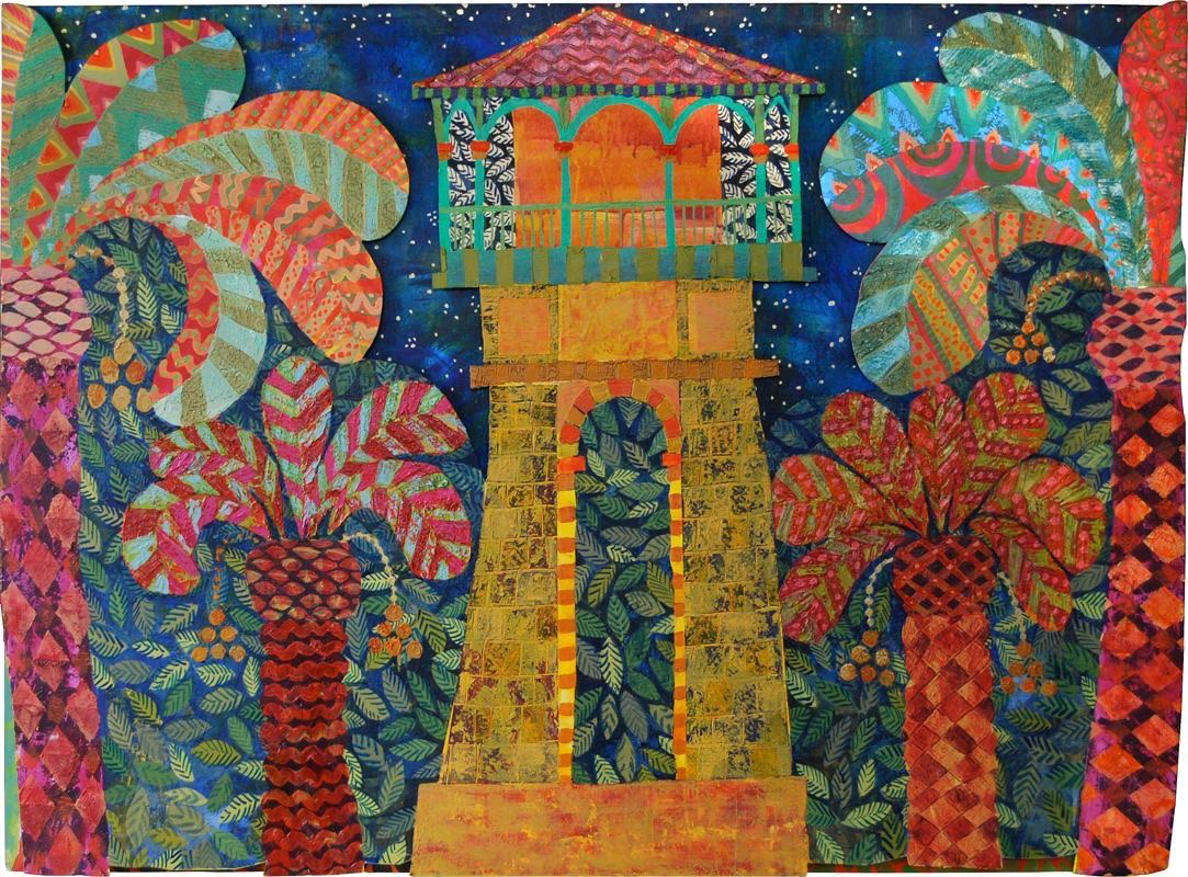 Painting by Israeli artist Chanan Mazal