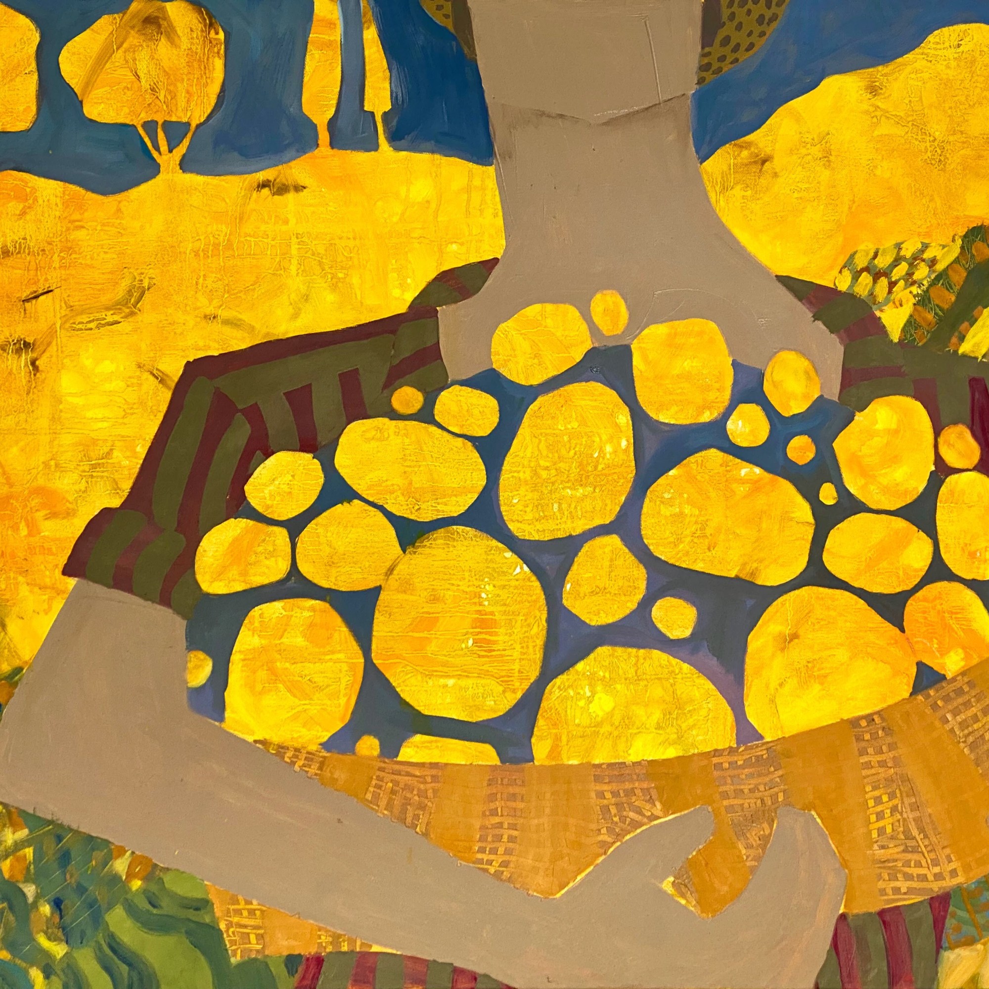 ארץ שמש 2021. שמן על בד 60 /80 ס״מ Land of Sun 2021. Oil on canvas 60 x 80 cm